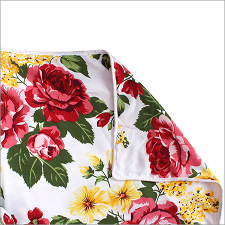 Floral Printed Single Bed Sheet