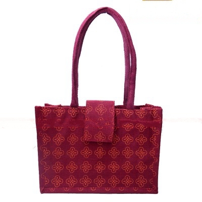 Jute Bag - Front Flap