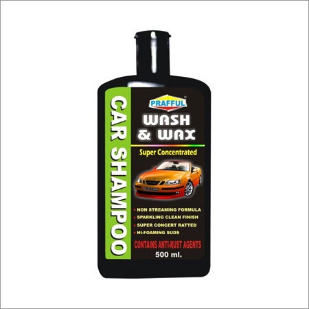 WASH & WAX CAR SHAMPOO