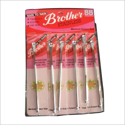 Salon Accessories - Stainless Steel, 10cm Length, 6 Pieces | Durable, Lightweight, Easy Use, Polished Finish