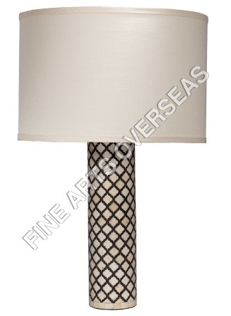 Bone Inlay Table Lamp