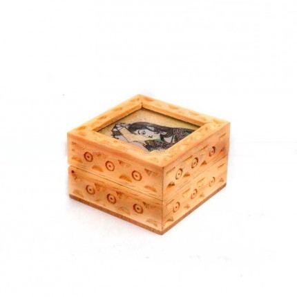 Wooden Gem Stone Painting Box - 2X2