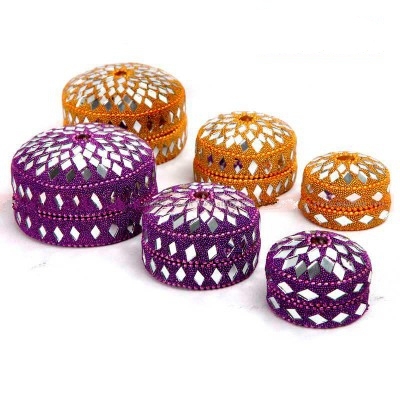 Lac Kum Kum Box (Set of 3)