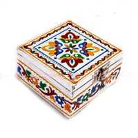 Minakari Silver Box Small 4x4