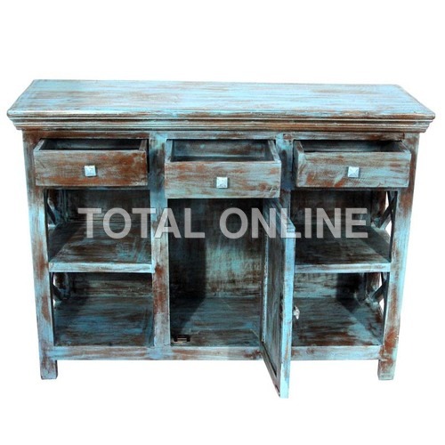 Colonial Side Board in Antique Finish