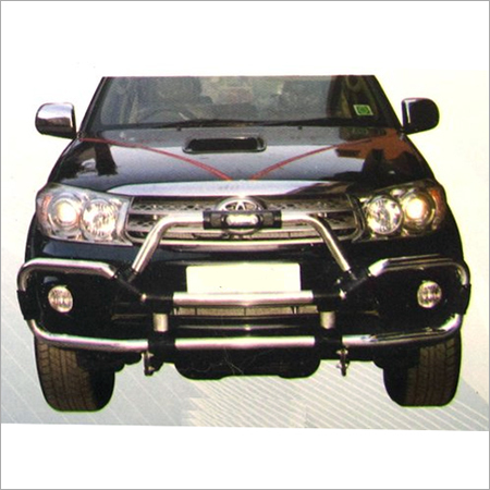 Fortuner Moon Guard Ss Wq 2317 - Stainless Steel, 150x50x20cm, Chrome Plated | Durable Protection, Stylish Design, Bolt-On Mounting