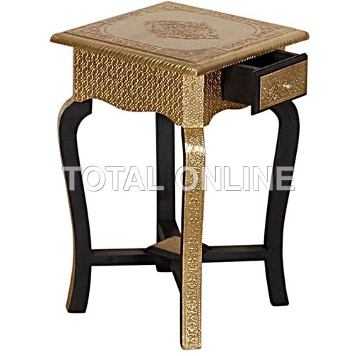 Superlative Wooden Planter Stand With Drawer