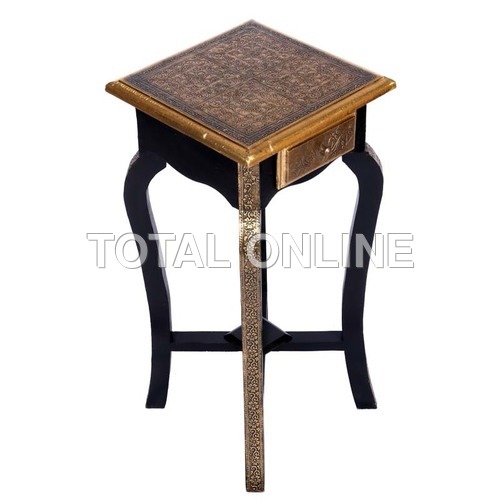 Long Square Shape Wooden Stool