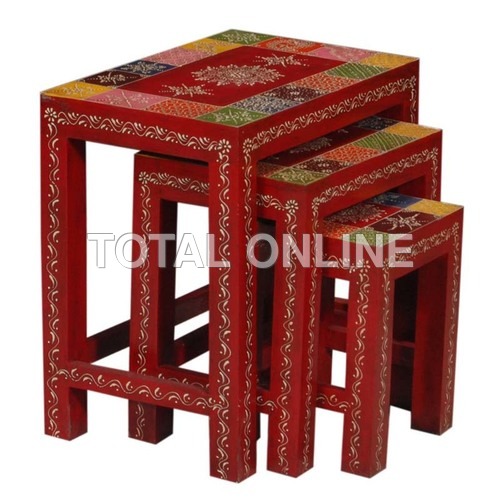 Wooden Nest of Tables