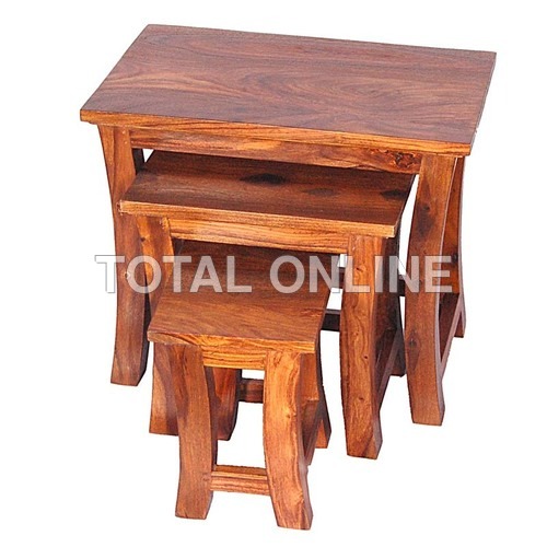 Fabulously Designed Nest of Three Table