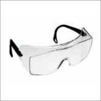 Ox Goggle - Polycarbonate, 150x50 Mm, Black Frame With Clear Lens | Crack Resistant, Easy Wear, Durable Design, Clear View