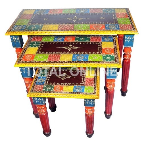 Wooden Nest of Tables