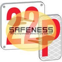 Aluminium 6" Red Aluminum Number And Letter Plates