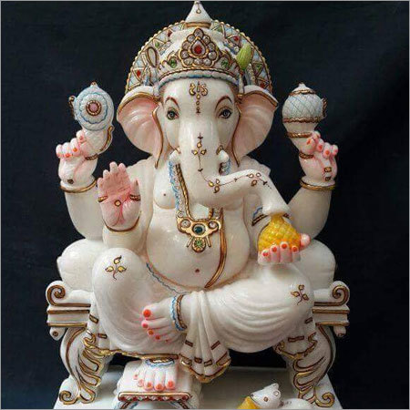 Marble Ganesh Statue