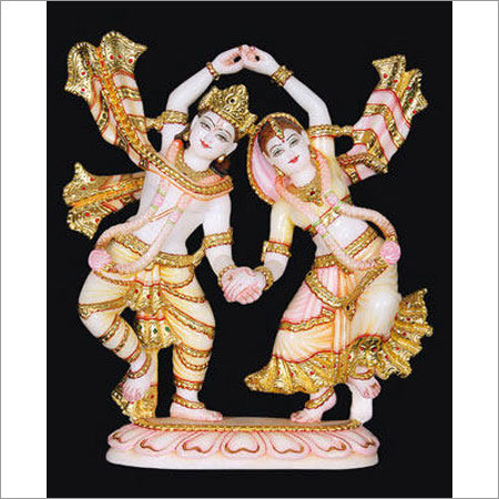 Dancing Radha Krishna Statue