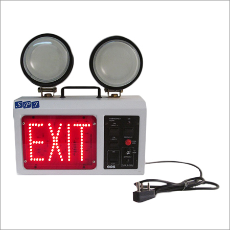 Twin Beam Emergency LED Exit Lights
