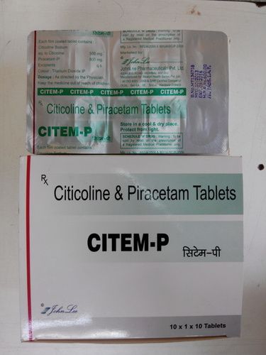 Citicoline+Piracetam गोलियाँ