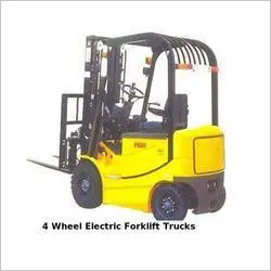 4 Wheel Electric Forklift Trucks