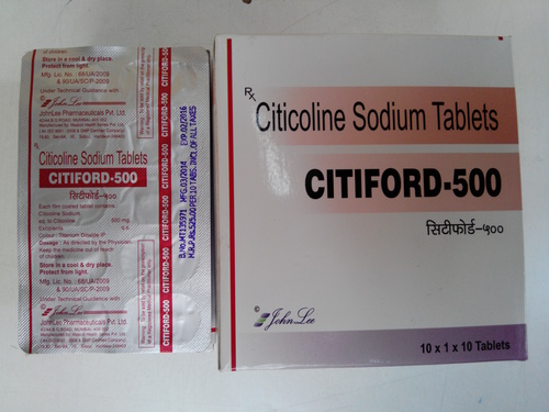 Citicoline Sodium Ip 500 Mg By JOHNLEE PHARMACEUTICALS PVT. LTD.