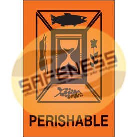 Perishable International Shipping Label By SAFENESS QUOTIENT LIMITED