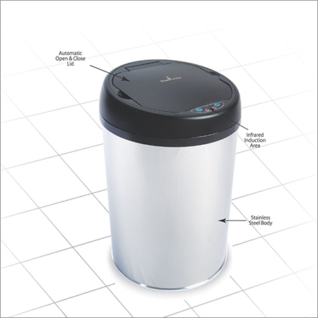 Stainless Steel Automatic Sensor Dustbin