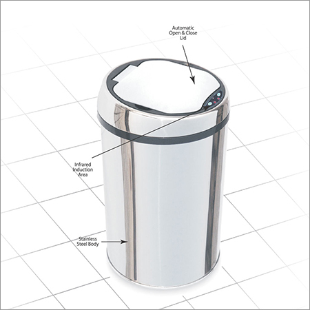 Stainless Steel Sensor Dustbin