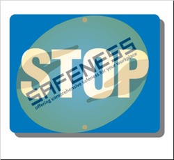 Stop Rail Sign
