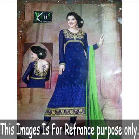 Synthetic Churidar Suit