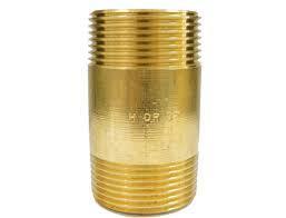Brass Half Threaded Barrel Nipple