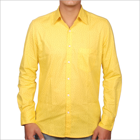 Yellow Men Shirts