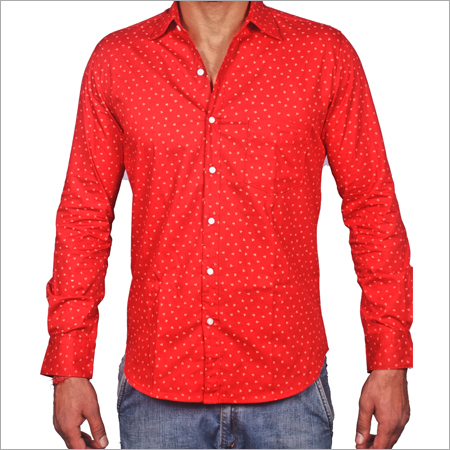 Red Casual Shirts