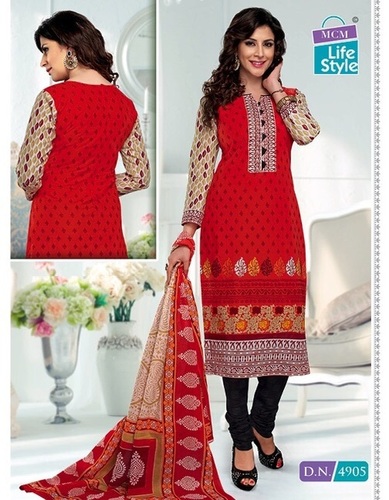 Mcm Cotton Printed Dress Material