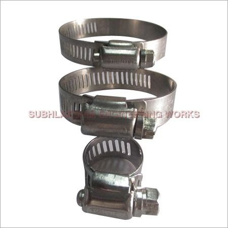 304 SS Worm Drive Hose Clips