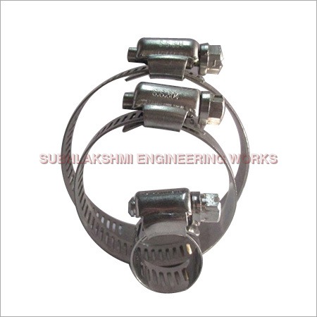 Stainless Steel 202 Ss Worm Drive Hose Clips