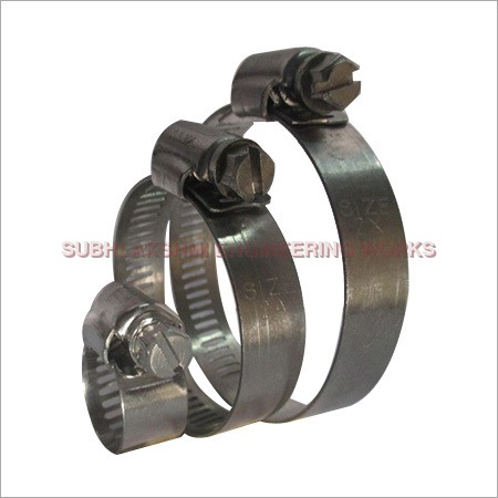 Black Tightco Worm Drive Hose Clips