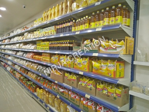 Departmental Store Racks Capacity: 100 Kg Kg/Hr