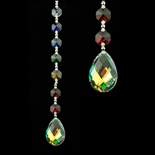 Crystalflow Feng Shui Glass Chain - Color: Multicolor