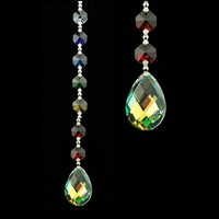 Crystalflow Feng Shui Glass Chain - Color: Multicolor