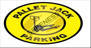 Floor Signs-Pallet Jack Parking