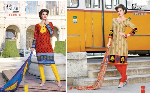 Balaji Cotton Printed Dress Material
