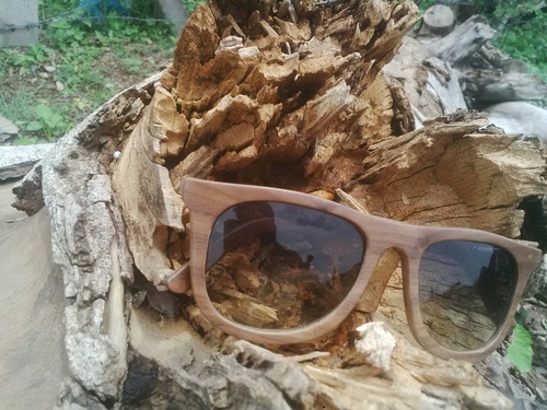 Stylish Wood Sunglasses