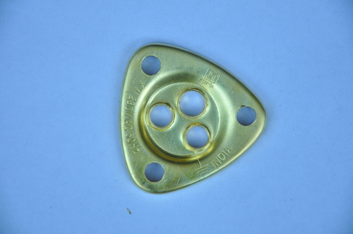 Cup brass triangular usha 3hole