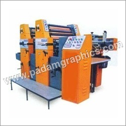 Two Color Sheet Fed Offset Printing Machine