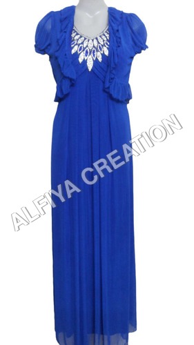 Gorgeous Fancy And Party Wear Maxi Dress Gown By ALFIYA CREATION