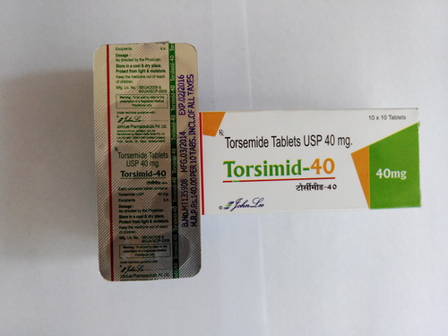 Torsemide Tablets USP 40 MG (ALU-ALU)