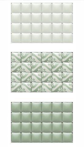 Ceramic Wall Tiles - Rectangular, Polished Finish | Antibacterial, Non-slip, Wear-resistant