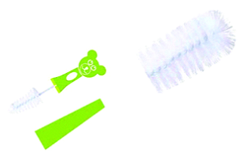 Bottle Brush & Nipple Brush(2 in 1)
