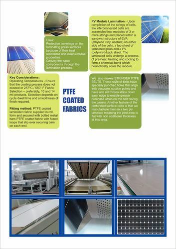 PTFE Fiberglass Fabrics