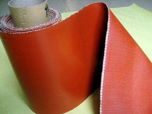 Heat Resistant Silicone Rubber Coated Fiberglass Fabric