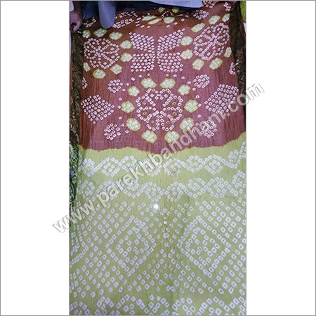Jacquard Bandhani Saree